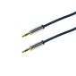 Cable: 1.5m, Audio-jack, AUX, 3.5mm, PREMIUM