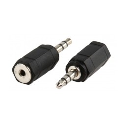 Adapter: Audio-jack, AUX, 3.5mm, male - Audio-jack, 2.5mm, female