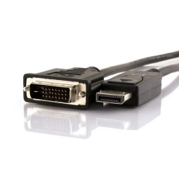Cable: 1.8m, DisplayPort - DVI-D