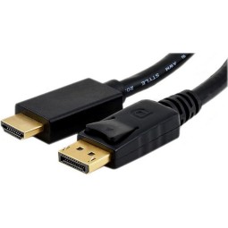 Cable: 1m, DisplayPort - HDMI, FullHD, 1920x1080