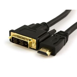 Cable: 3m, HDMI - DVI-D