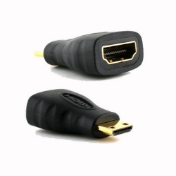 Adapter: HDMI female - Mini HDMI male, Type A-C