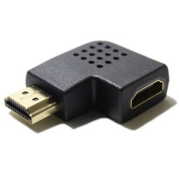 Adapter, üleminek: HDMI vasakule: pesa - pistik, Type A-A