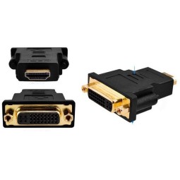 Адаптер, переходник: HDMI, male - DVI-I, female