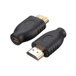 Adapter, üleminek: HDMI male - Micro HDMI female, Type A-D