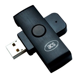 Card reader: USB male - ID card, Smart card
