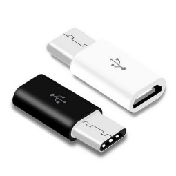 Adapter: Micro USB, pesa - USB-C, pistik