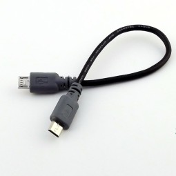 Juhe, kaabel: 0.25m, Micro USB - Micro USB