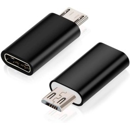Adapter: Micro USB, pistik - USB-C, pesa
