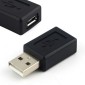 Адаптер: Micro USB, мама - USB, папа