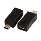 Adapter: Micro USB, female - Mini USB, male