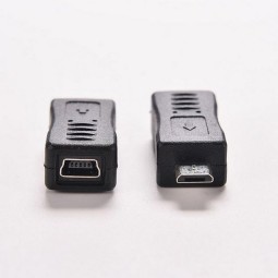 Adapter: Mini USB, pesa - Micro USB, pistik