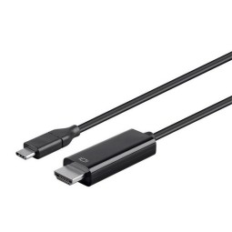 Cable: 1m, USB-C, male - HDMI, 4K, 3840x2160, male
