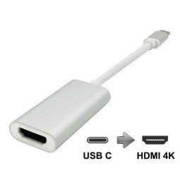 Адаптер: USB-C, папа - HDMI, 4K, 3840x2160, мама