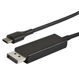 Juhe, kaabel: 1m, USB-C, male - DisplayPort, 4K, 3840x2160, male