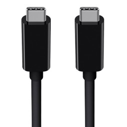 Cable: 1m, USB-C: male-male - Premium, PD Power Delivery