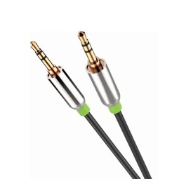 Devia cable: 1m, Audio-jack, AUX, 3.5mm