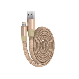Deчерез кабель: 0.8m, Lightning, iPhone, iPad - USB: Ring Y1
