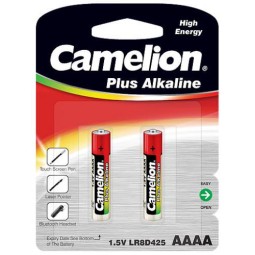 AAAA alkaline battery, 2x - Camelion - AAAA - LR61, LR8D425, MX2500, UM 6 JIS