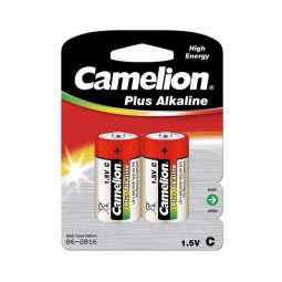 LR14 alkaline battery, 2x - Camelion - C - LR14, MN1400, MX1400, Baby, Type 343