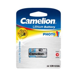 CR123 lithium battery, 1x - Camelion - CR123 - 17345, 16340, CR123A, CR-123A, CR17345