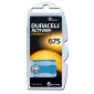 A675 batteries Hearing Aid, 6x - Duracell - 675, PR44 - ZA675