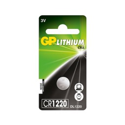 CR1220 liitium patarei, 1x - GP - CR1220