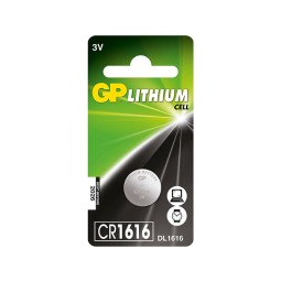 CR1616 lithium battery, 1x - GP - CR1616