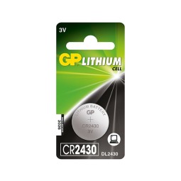 CR2430 lithium battery, 1x - GP - CR2430