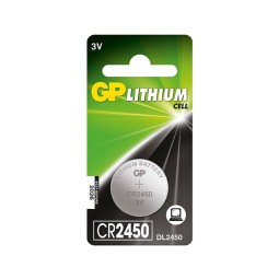 CR2450 lithium battery, 1x - GP - CR2450