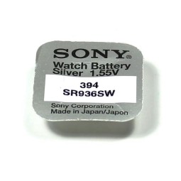 SR936 watch battery, 1x - MuRata (Sony) - SR936, SR45, 394 - SG9, LR936, AG9, LR45, 194