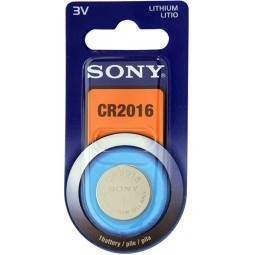 CR2016 lithium battery, 1x - MuRata (Sony) - CR2016
