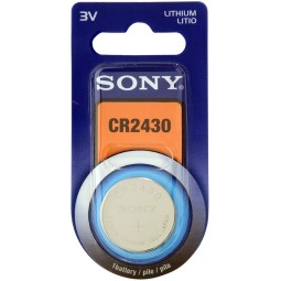 CR2430 lithium battery, 1x - MuRata (Sony) - CR2430