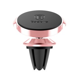 Magnet Air Vent Car Holder: Baseus Small Ears - Pink