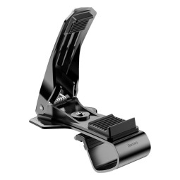 Car holder to the sun visor or to the edge of the dashboard, holder 8.5cm: Baseus Mouth - Black