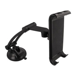 Tablet Car Holder sticky to dashboard or glass, holder 12.5-19.5cm, leg 25cm: Forever MTH-200