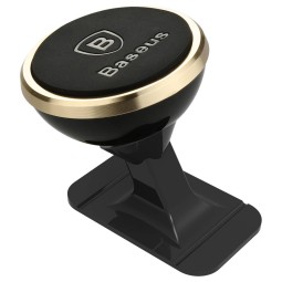 Magnet car holder to stick to the dashboard or glass: Baseus Sugent - Gold