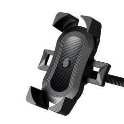 Велосипедный держатель для телефона, держатель для самоката или мотоцикла, 4.6-6.5", XO C51 - Чёрный
