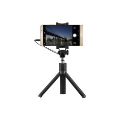 Selfie stick up to 53cm, tripod up to 50cm, Audio-jack AUX: Huawei AF14 - Black