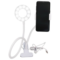 Selfie holder to the edge of table with light XO L01 - White
