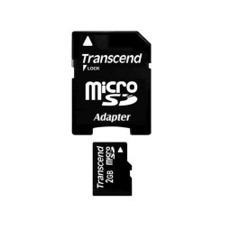 2GB microSD memory card Transcend