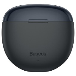 Беспроводные наушники, Bluetooth 5.0, аккумулятор 35mAh до 4 часов, корпус 450mAh, Baseus AirNora - Чёрный