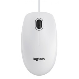 USB мышка Logitech B100 - Белый