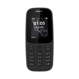 Nuputelefon Nokia 105 DualDIM - Must