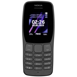 Nuputelefon Nokia 110 DualDIM - Must