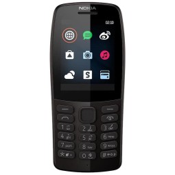 Кнопочный телефон Nokia 210 DualSIM - Чёрный