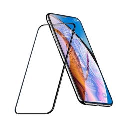 Премиум 3D Защитное стекло - iPhone 13 Pro Max // iPhone 14 Plus - Чёрный