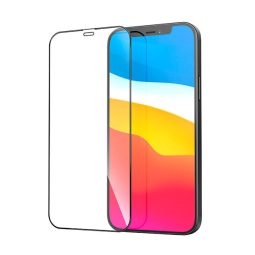 Экстра 3D Защитное стекло - iPhone 13 Pro Max // iPhone 14 Plus - Чёрный