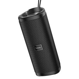 Wireless Bluetooth 5.0 speaker, 5W, FM, USB, Micro SD, AUX, battery 1500mAh up to 3 hours: Hoco Bella - Black