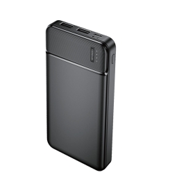 10000mAh Внешний аккумулятор, до 10W (5V 2A): Maxlife Travel Battery - Чёрный